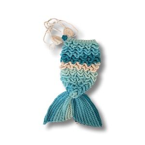 Girls Handmade Newborn photo prop - Mermaid